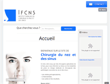 Tablet Screenshot of institut-nez.fr